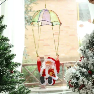 Vliegende Kerstman - Breng de Magie naar Je Huis - Parachute Kerstdecoratie