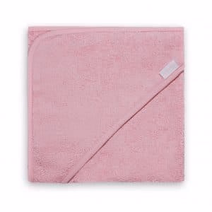 Badcape badstof 100% katoen roze  | Zacht & persoonlijk badcape met naam