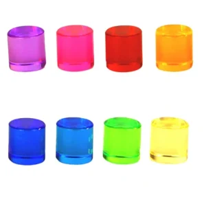 Bauspiel Lucent Kleine Cylinders - Set van 16