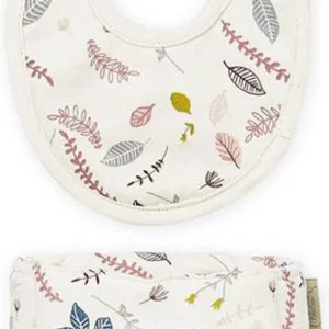 Cam Cam Copenhagen - Poppen Luier en Slabbetje Pressed Leaves Rose