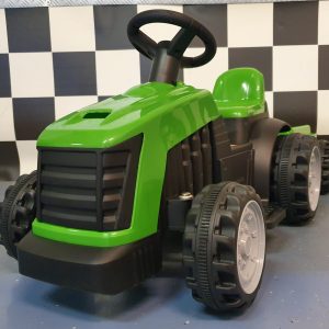 Elektrische kinder tractor 6 volt groen