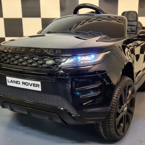 Kinderauto Range Rover Evoque 4×4 metallic zwart