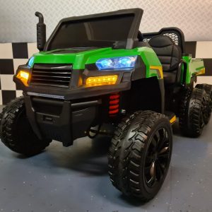 Gator kinderjeep Farmer Truck 6×6 voor 2 kinderen 12volt, 4WD met RC