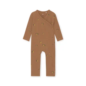 Konges Slojd - Basic Onesie - Lemon Brown - Prematuur