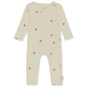 Konges Slojd -  Nieuwborn Onesie - Cherry (6M)