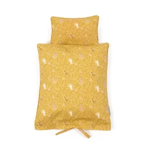 Smallstuff -  Poppendeken Unicorn geel