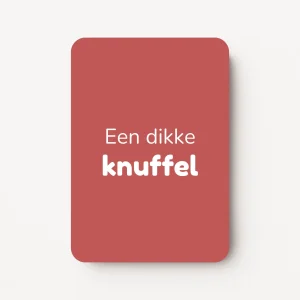 Minikaartje - Een dikke knuffel