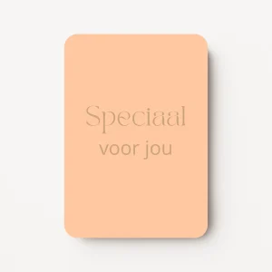 Minikaartje - Speciaal voor jou