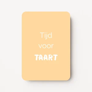 Minikaartje - Tijd voor TAART