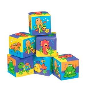 Playgro - Zachte Blokken (Water)dieren