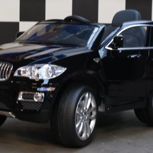 Accu auto BMW X6 2.4G RC zwart met soft start