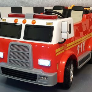 2 persoons elektrische brandweer kinderauto 12V 2.4G RC