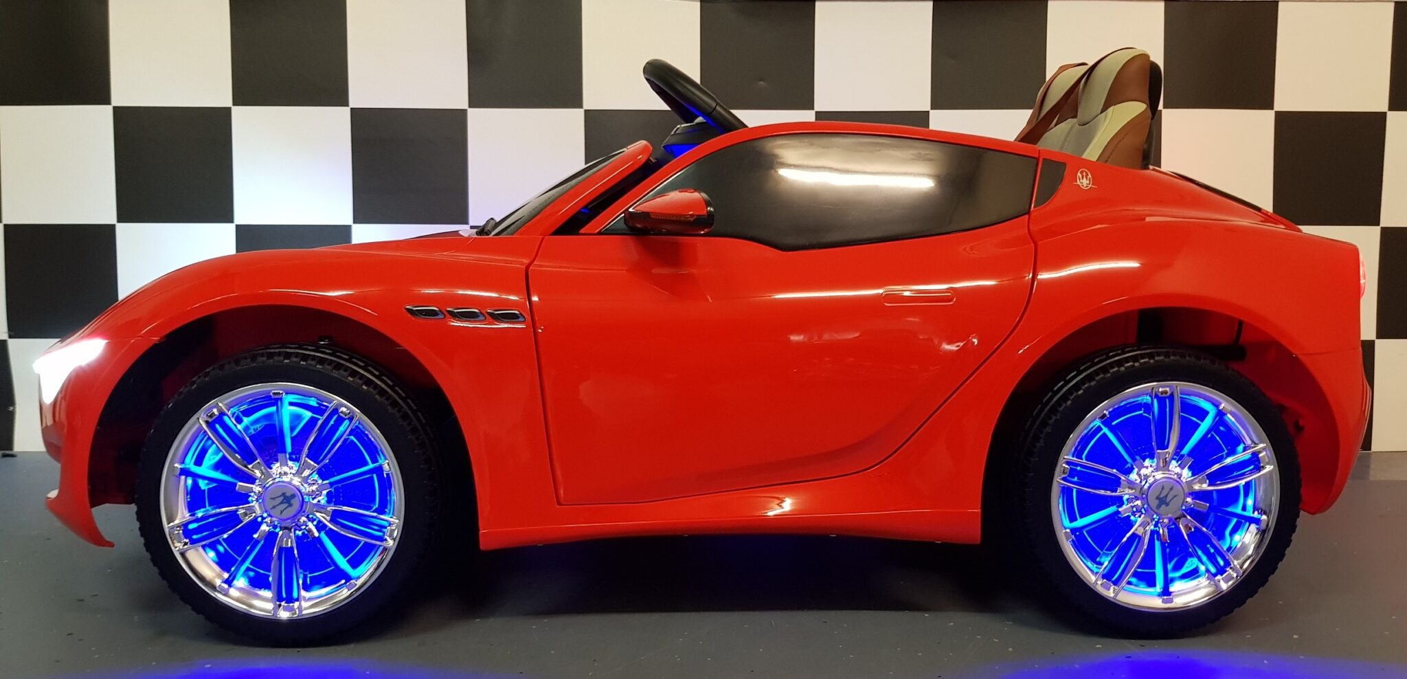 Maserati Alfieri kinder accu auto 12V - Afbeelding 4