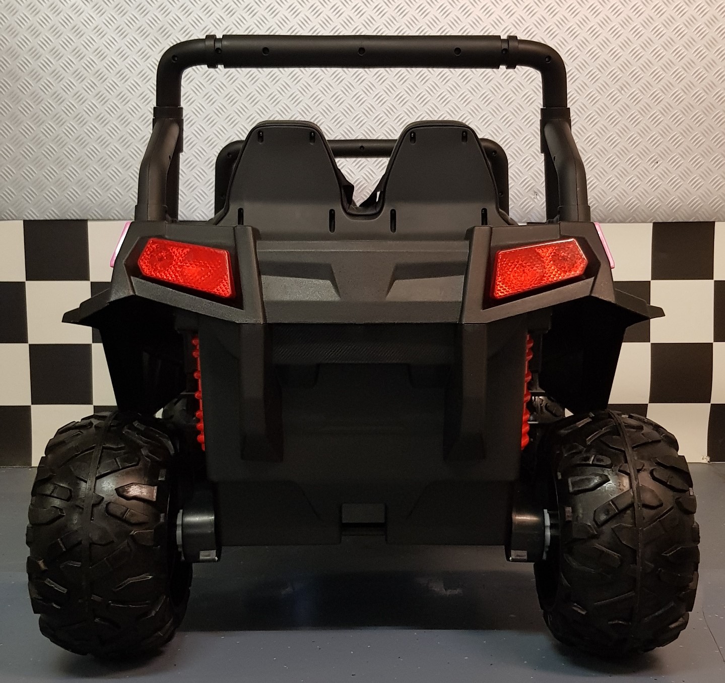 4WD kinderjeep V Twin roze 2x12V 2.4G RC - Afbeelding 6