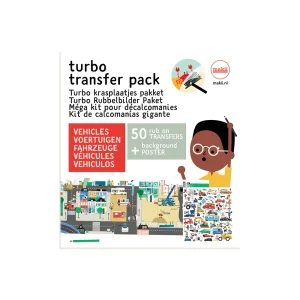 Makii - Turbo Krasplaatjes pakket