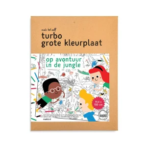 Makii - Turbo Grote kleurplaat